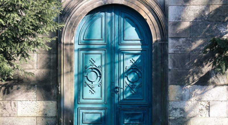 ouverture de porte