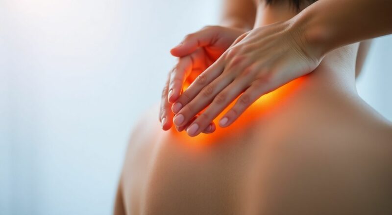 Mains pratiquant le Reiki pour la guérison.
