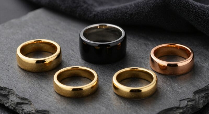 Bague noire et or : le duo tendance en joaillerie